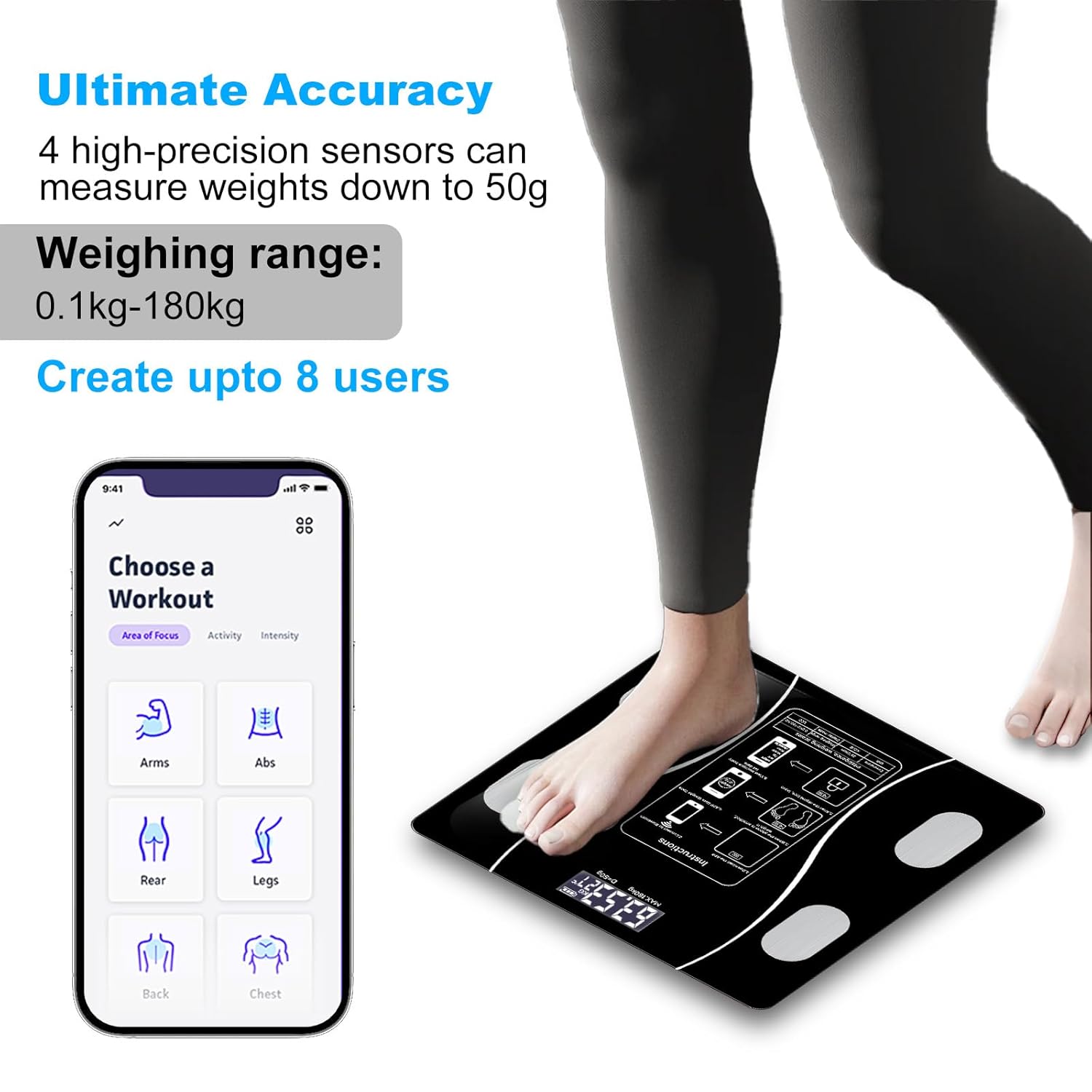 Smart Bluetooth Weight Scale