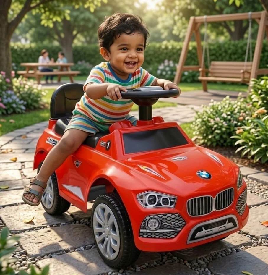 BMW পুশ কার ----গাড়ী কিনলে জুস কন্টেইনার ফ্রি