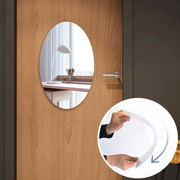 Acrylic Mirror / স্টিকার আয়না ।