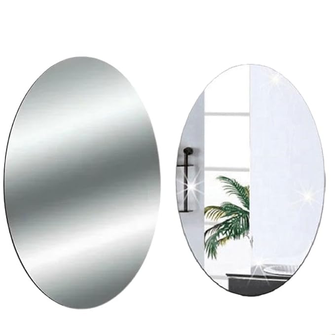 Acrylic Mirror / স্টিকার আয়না ।